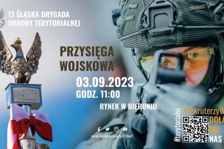 Żołnierze złożą przysięgę na bieruńskim Rynku!